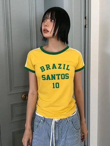 CITY TRACK RINGER TEE